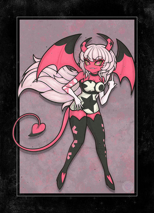 5x7 Verosika Helluva Boss Print