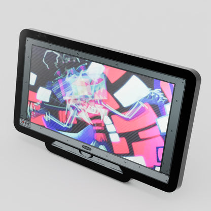 WS-Monitor Lenticular Hazbin Hotel Vox Enamel Pin