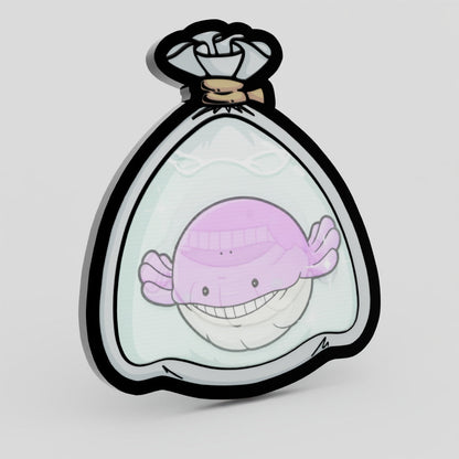 Wailmer Shiny Fishbag Lenticular Pin