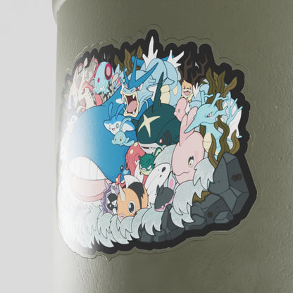 Wailord Vinyl Sticker