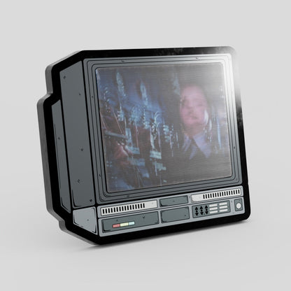 CRTV Lenticular Wednesday Addams Pin