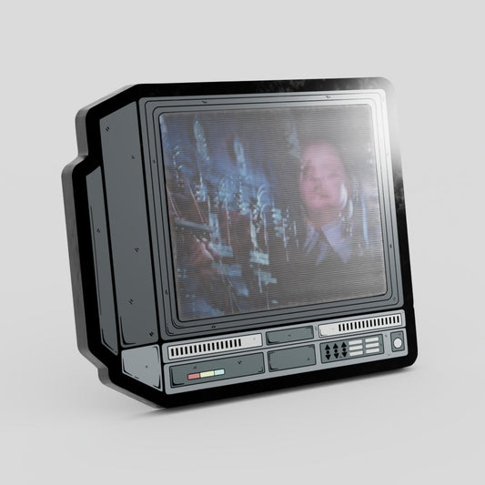 CRTV Lenticular Wednesday Addams Pin