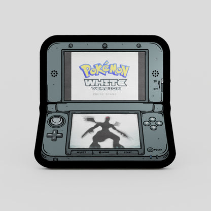 WS-3DS Lenticular Pokemon White Enamel Pin