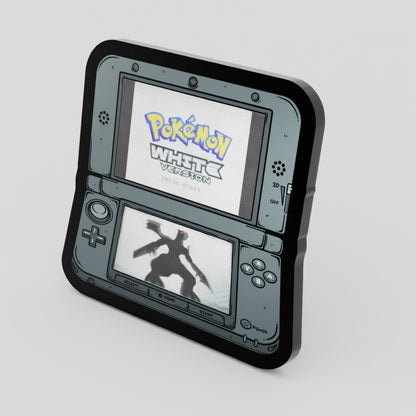 WS-3DS Lenticular Pokemon White Enamel Pin