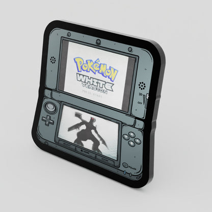 3DS Lenticular White Enamel Pin