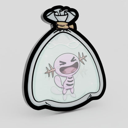 Whooper Shiny Fishbag Lenticular Pin