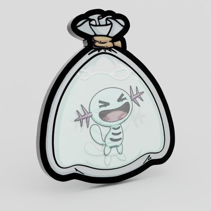 Whooper Fishbag Lenticular Pin