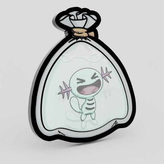 Whooper Fishbag Lenticular Pin