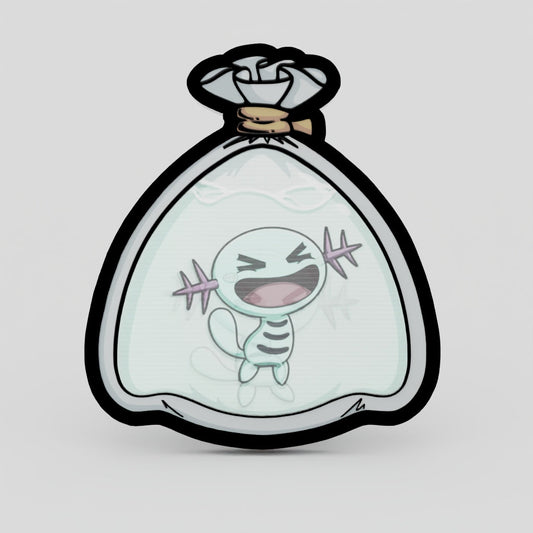 Whooper Fishbag Lenticular Pin