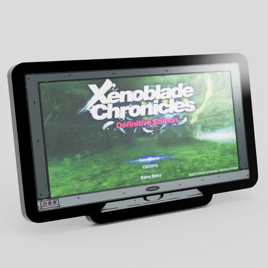 WS-Monitor Lenticular Xenoblade Chronicles Enamel Pin