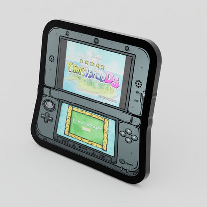 3DS Lenticular Island Enamel Pin