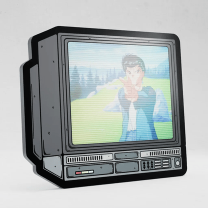 CRTV Lenticular Yu Yu Haksho Pin