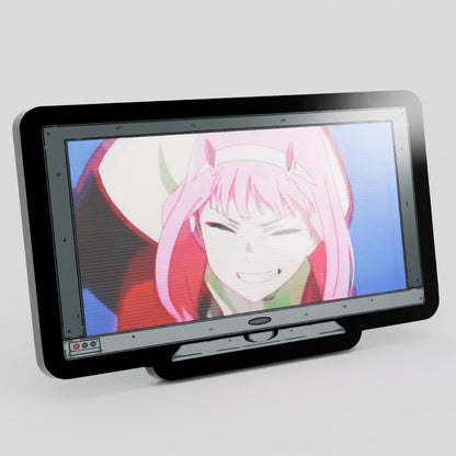 Monitor Lenticular Zero Two Enamel Pin