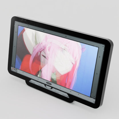 Monitor Lenticular Zero Two Enamel Pin