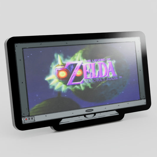 Monitor Lenticular Zelda Majoras Mask Enamel Pin