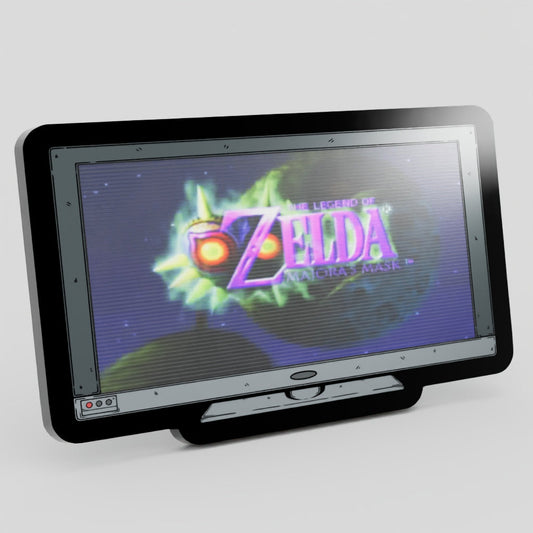 Monitor Lenticular Zelda Majoras Mask Enamel Pin