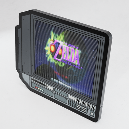 CRTV Lenticular Zelda Majoras Mask Pin