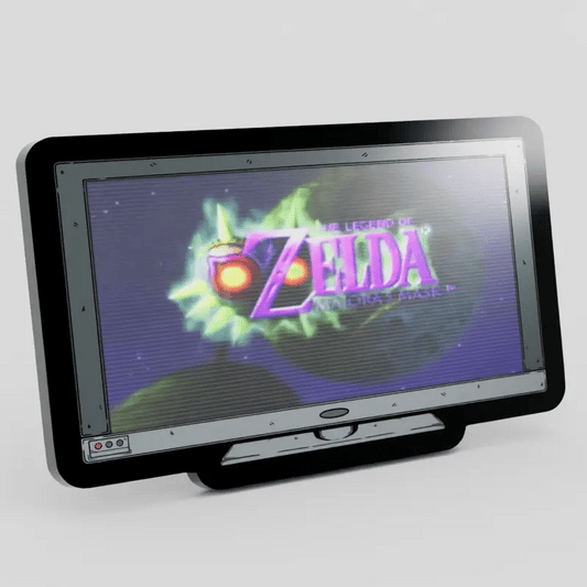 Monitor Lenticular Zelda Majoras Mask Enamel Pin