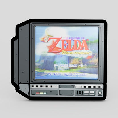 CRTV Lenticular Zelda Wind Waker Pin
