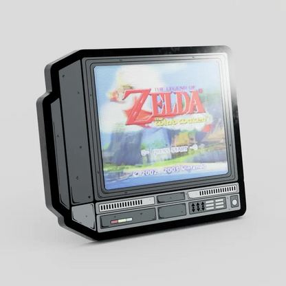 CRTV Lenticular Zelda Wind Waker Pin
