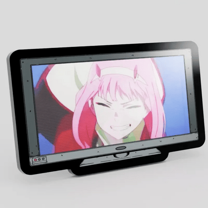 Monitor Lenticular Zero Two Enamel Pin