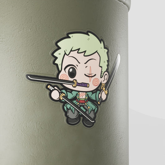 Zoro One Piece Vinyl Sticker