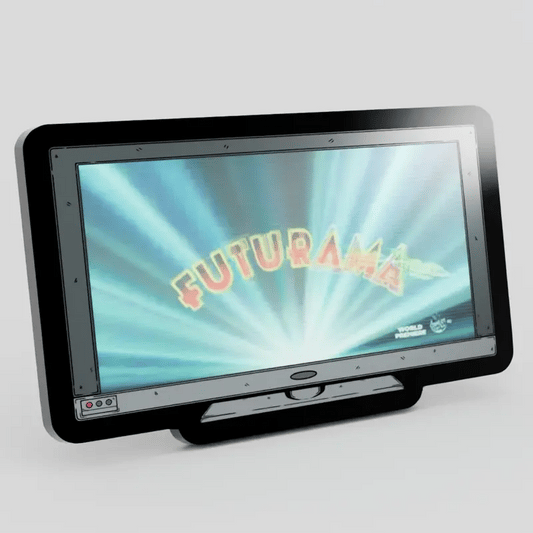 Monitor Lenticular Futurama Enamel Pin
