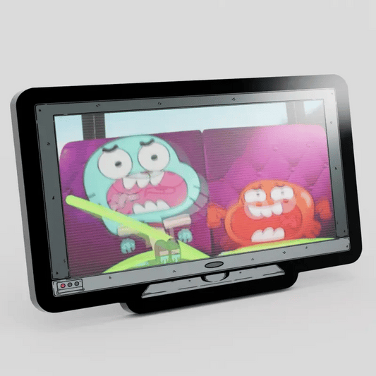 WS-Monitor Lenticular Gumball Pin