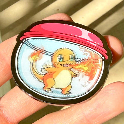Charmander Gachapon Hard Enamel Pin