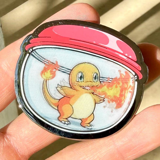 Charmander Gachapon Hard Enamel Pin