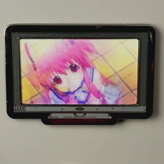 Monitor Lenticular {Angel Beats} Yui Enamel Pin