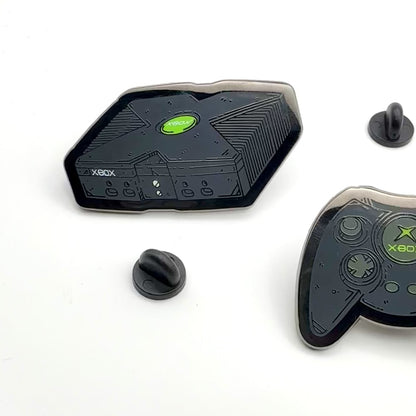 Xbox & Controller Hard Enamel Pin