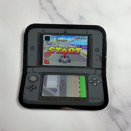 3DS Lenticular Mario Kart Enamel Pin
