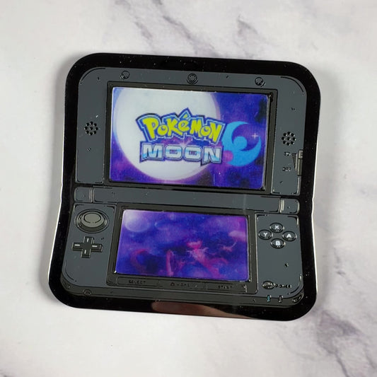3DS Lenticular Pokemon Moon Enamel Pin