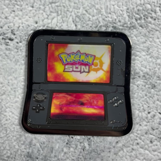 3DS Lenticular Pokemon Sun Enamel Pin