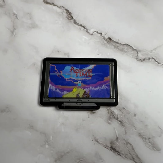 Monitor Lenticular {Adventure Time} Intro Enamel Pin