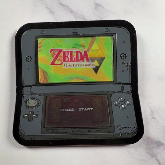 3DS Lenticular Link Between Worlds Enamel Pin