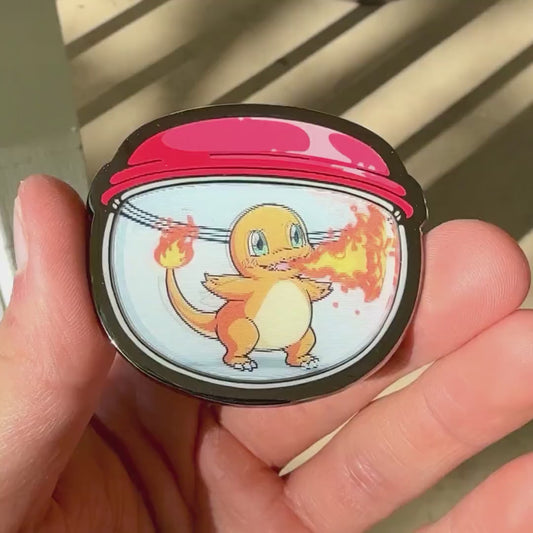 Charmander Gachapon Hard Enamel Pin