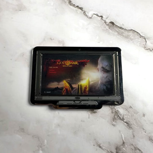 Monitor Lenticular God Of War Enamel Pin