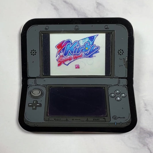 3DS Lenticular Kirby Squeak Squad Enamel Pin
