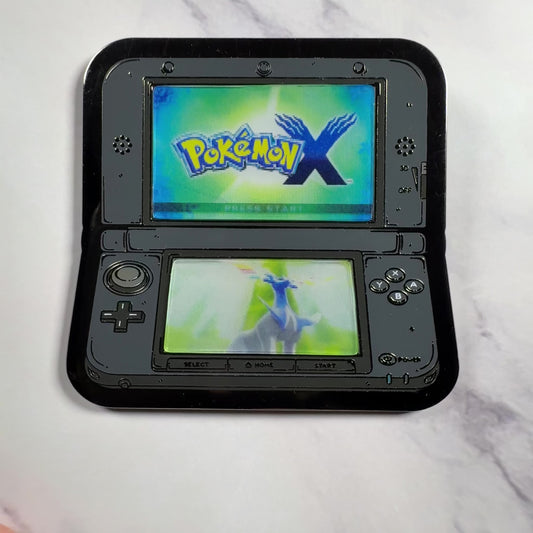 3DS Lenticular Pokemon X Enamel Pin