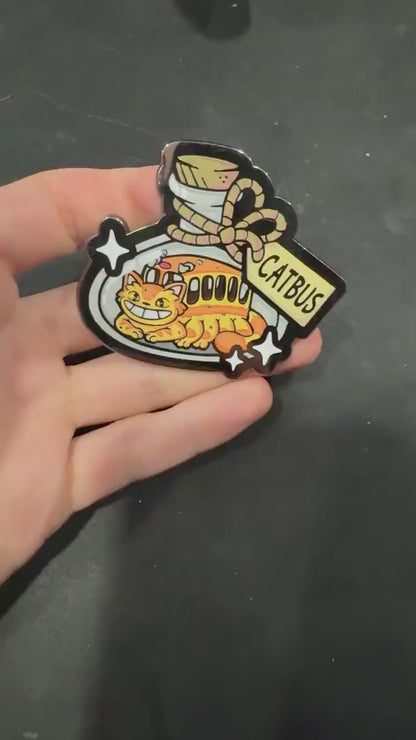 2.5" Soot Ghibli Potion Pins
