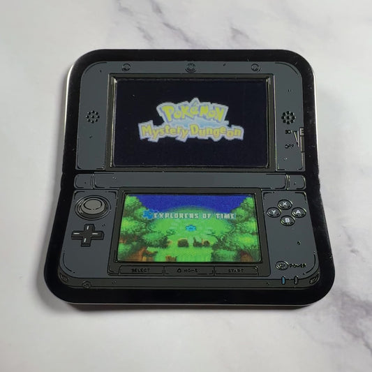 3DS Lenticular Pokemon Mystery Dungeon Time Enamel Pin