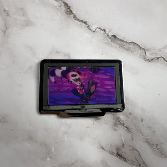 Monitor Lenticular {Helluva Boss} Blitzo Enamel Pin