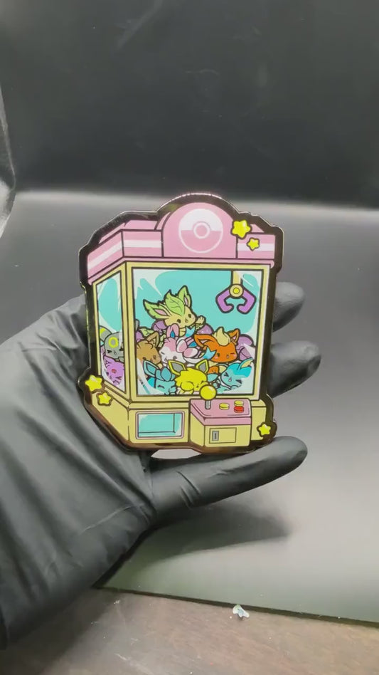 3.5" {Pokemon} Eeveelutions Claw Machine