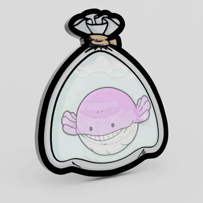 Wailmer Shiny Fishbag Lenticular Pin