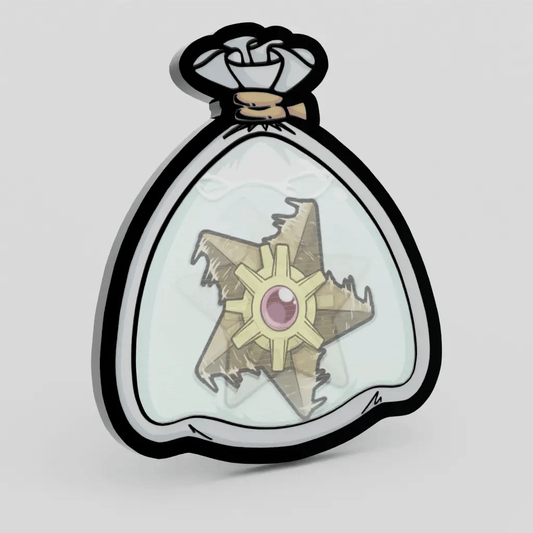 Staryu Fishbag Lenticular Pin