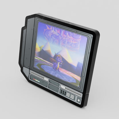 CRTV Lenticular Spyro Pin